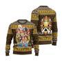 One Piece Ugly Christmas Sweater Thousand Sunny Custom Anime Knitted Sweatshirt