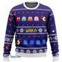 PACMAN waka waka Gift For Fan Anime Christmas Ugly Sweater