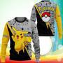 Pikachu Sweatshirt Anime Pokemon Sweater