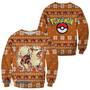 Pixel Pokemon Arcanine Custom Gift For Fan Anime Christmas Ugly Sweater