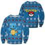 Pixel Pokemon Squirtle Custom Gift For Fan Anime Christmas Ugly Sweater