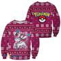 Pixel Pokemon Sylveon Custom Gift For Fan Anime Christmas Ugly Sweater