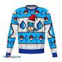 Pixel Squirtle Pokeball Pokemon Manga Anime Ugly Sweater