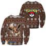 Pokemon Custom Eevee Gift For Fan Anime Christmas Ugly Sweater