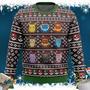 Pokemon Eeveelution Manga Anime Brown Ugly Sweater