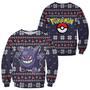 Pokemon Ugly Christmas Sweater Custom Gengar Xmas Gift