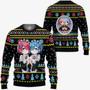 Re Zero Rem Ram Ugly Christmas Sweater Custom Anime Xmas Gifts