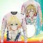 Rent A Girlfriend Mami Nanami Sweatshirt Anime Printed Sweaters