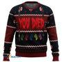 Resident Evil You Died Gift For Fan Anime Christmas Ugly Sweater