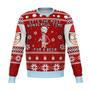 Rick And Morty It's The Most Wonderful Time For A Beer Red Christmas Ugly Wool Sweater Christmas Gift