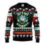 Rick And Morty Let's Get Schwifty Beer Black Christmas Ugly Wool Sweater Christmas Gift For Kid Adult