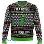 Rick and Morty Pickle Rick Gift For Fan Anime Christmas Ugly Sweater