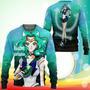 Sailor Neptune Michiru Kaioh Sweatshirt Sailor Moon Anime Sweater