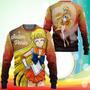 Sailor Venus Minako Aino Sweatshirt Sailor Moon Anime Sweater