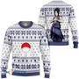 Sasuke Uchiha Custom Gift For Fan Anime Christmas Ugly Sweater