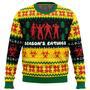 Season's Eatings Zombie Ugly Christmas Sweater