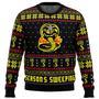 Season's Sweepings Cobra Kai Karate Kid Ugly Christmas Sweater