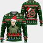 Shikamaru Naruto Anime Green Custom Gift For Fan Anime Christmas Ugly Sweater