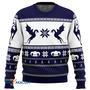 Skyrim Dragon Gift For Fan Anime Christmas Ugly Sweater