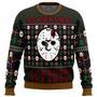 Slashing Through The Snow Jason Voorhees Ugly Christmas Sweater