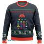 Space Invaders Custom Gift For Fan Anime Christmas Ugly Sweater