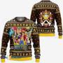 Straw Hat Pirates One Piece Anime Custom Gift For Fan Anime Christmas Ugly Sweater