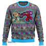 Street Fighter Ryu Vs. M. Bison Gift For Fan Anime Christmas Ugly Sweater