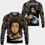 Sukehiro Yami Ugly Christmas Sweater Custom Anime Black Clover Xmas Gifts