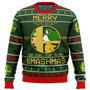 Super Smash Bros Merry Smashmas Ugly Christmas Sweater