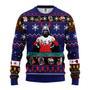 SW Christmas Sweater Funny Reindeer Darth Vader Blue Ugly Sweater Funny High Quality SW Ugly Sweater