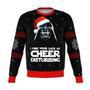 SW Christmas Sweater I Find You Lack Of Cheer Disturbing Black Ugly Sweater Funny SW Ugly Sweater