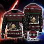 SW Mandalorian Christmas Sweater Mandalorian Grogu Darth Vader Stormtrooper Pattern Ugly Sweater