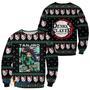 Tanjiro Kamado Kimetsu no Yaiba Anime Jewel Neckline Custom Gift For Fan Anime Christmas Ugly Sweater