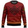 Ten Golden Rings Shang-Chi Marvel Ugly Christmas Sweater