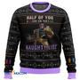 Thanos Naughty List Gift For Fan Anime Christmas Ugly Sweater