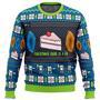 The Christmas Cake Is A Lie Portal Ugly Christmas Sweater