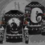 The Nightmare Before Christmas Sweater Jack And Sally Nightmare Christmas Ugly Sweater Disney