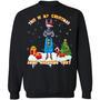 This Is My Christmas Anime Watching Shirt Lord Beerus Of Dragon Ball Sweatshirt All Day Tee