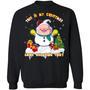 This Is My Christmas Anime Watching Shirt Majin Boo Of Dragon Ball Sweatshirt All Day Tee