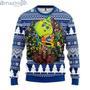 Vancouver Canucks Grinch Hug Christmas Ugly Wool Sweater Christmas Gift For Kid Adult