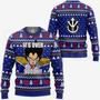 Vegeta Ugly Christmas Sweater It's Over Funny DBZ Xmas Gift