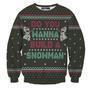 Wanna Build A Snowman Unisex Wool Sweater