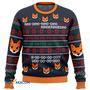 What does the Fox say Gift For Fan Anime Christmas Ugly Sweater