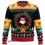 Worship Santa Custom Gift For Fan Anime Christmas Ugly Sweater