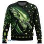 Xenomorph Alien Gift For Fan Anime Christmas Ugly Sweater