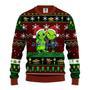 Yoda And Grinch Christmas Ugly Wool Sweater Christmas Gift For Kid Adult