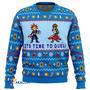 Yugioh Its Time To Duel Gift For Fan Anime Christmas Ugly Sweater