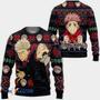 Yuji Itadori Custom Anime Jujutsu Kaisen Gift For Fan Anime Christmas Ugly Sweater