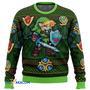 Zelda Link Green Gift For Fan Anime Christmas Ugly Sweater