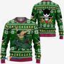 Zoro One Piece Anime Green Custom Gift For Fan Anime Christmas Ugly Sweater